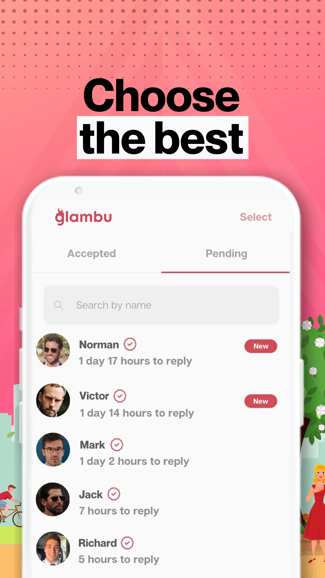 Glambu - Private dating screenshot